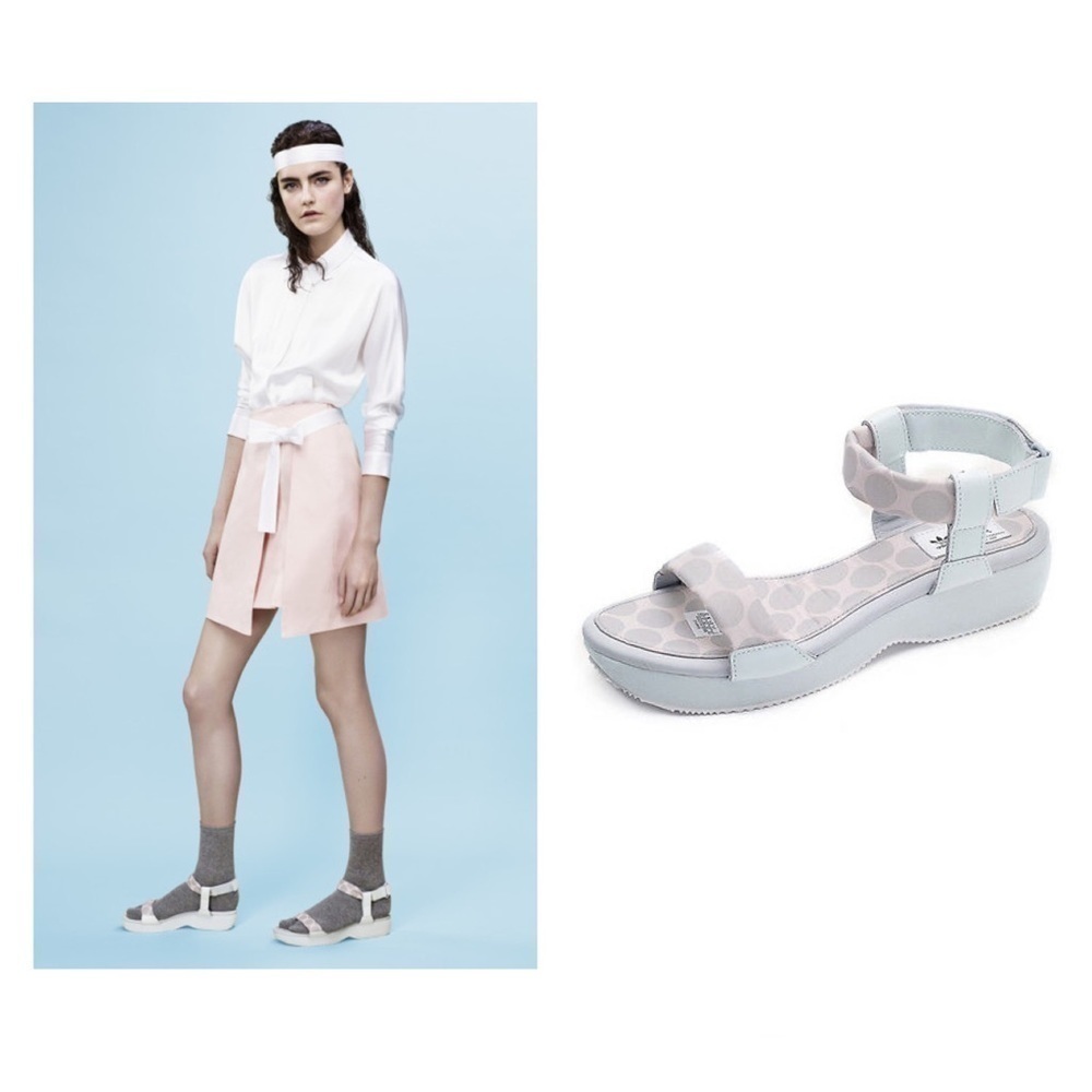 NEW! ADIDAS x Opening Ceremony Collab Padded Strap Sandals Sz 8 Fits like Size 9
